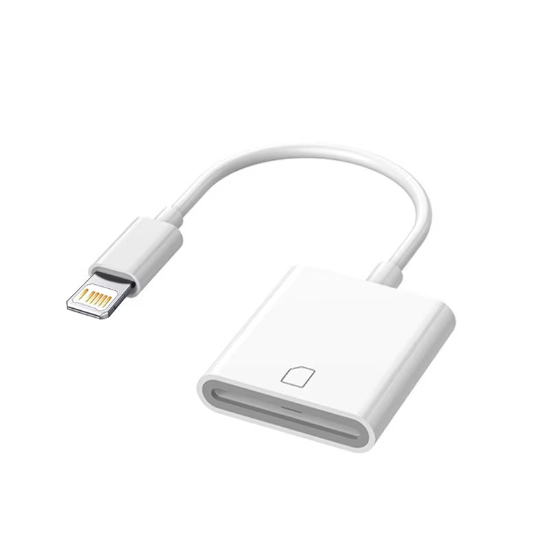 For Iphone TF SD Card Reader Adapter for Apple Iphone 14 13 3.0 OTG Card Reader Camera Photo Transmission Phone Accessories